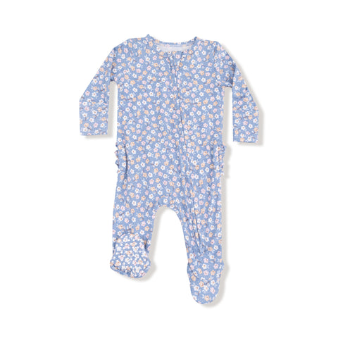 Angel Dear - Country Calico - 2 Way Zipper Ruffle Back