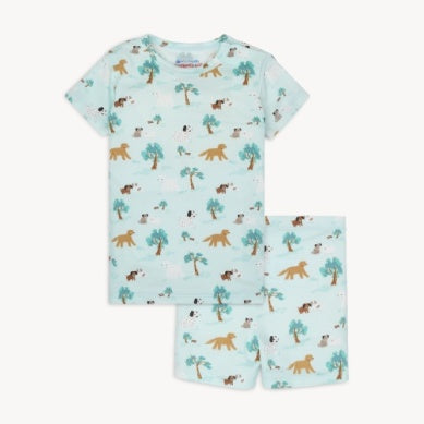 Magnetic Me - Central Bark Modal S/S PJ w/ Shorts
