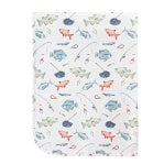 Baby Club Chic - Fishing Day Receiving Blanket