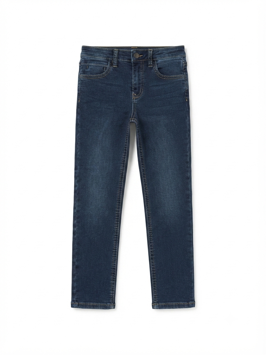 Mayoral - Boy's Blue Dark Washed Jeans