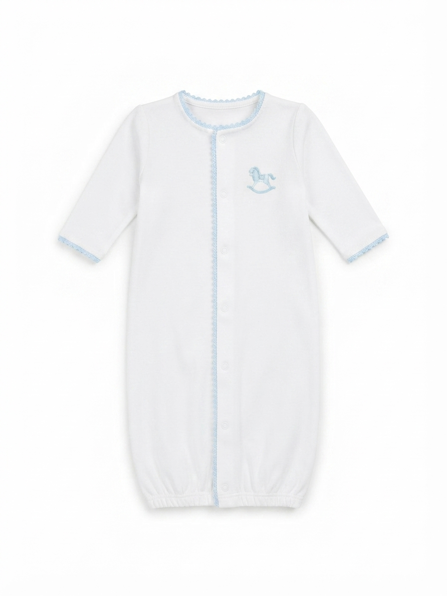 Baby Club Chic - Tiny Rocking Horse Pima Conv. Gown
