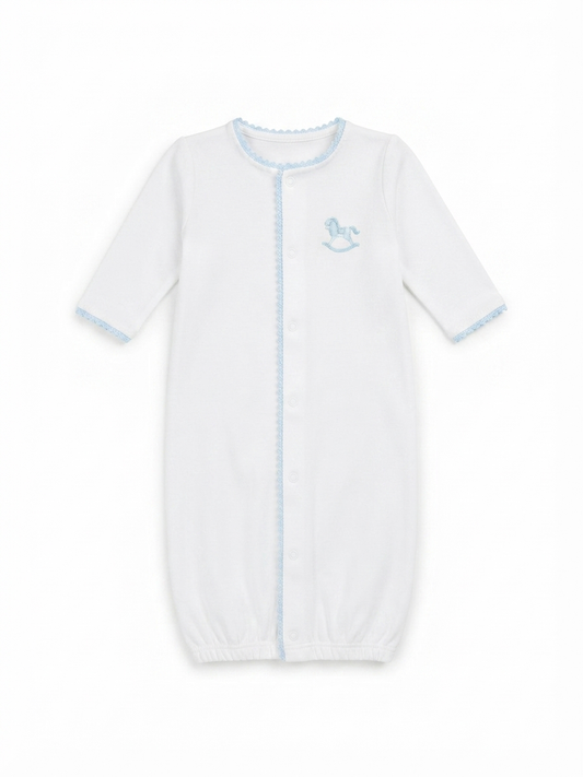 Baby Club Chic - Tiny Rocking Horse Pima Conv. Gown