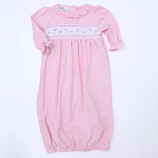 Magnolia Baby - Valentine's Classics Smocked Gown
