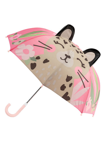 Pop Up Leopard Umbrella